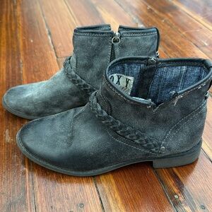 ROXY “Madison” Ankle Boot with Braided Detail